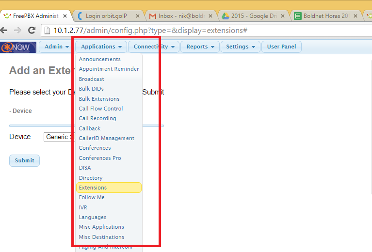 Network Admin HowTo Creating FreePBX extension for Leucotron ChattyIP