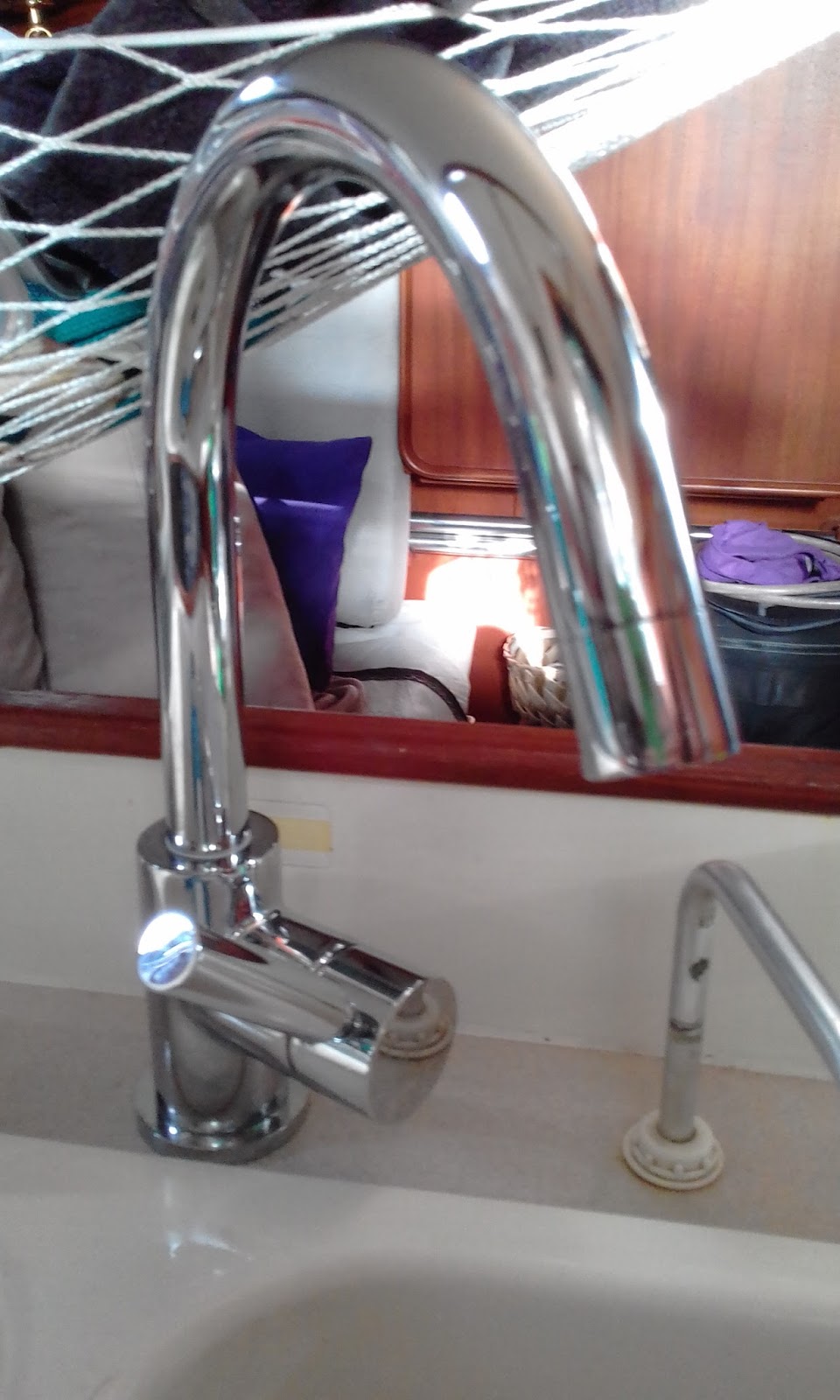 Wildcat Boat Bling New Galley Faucet