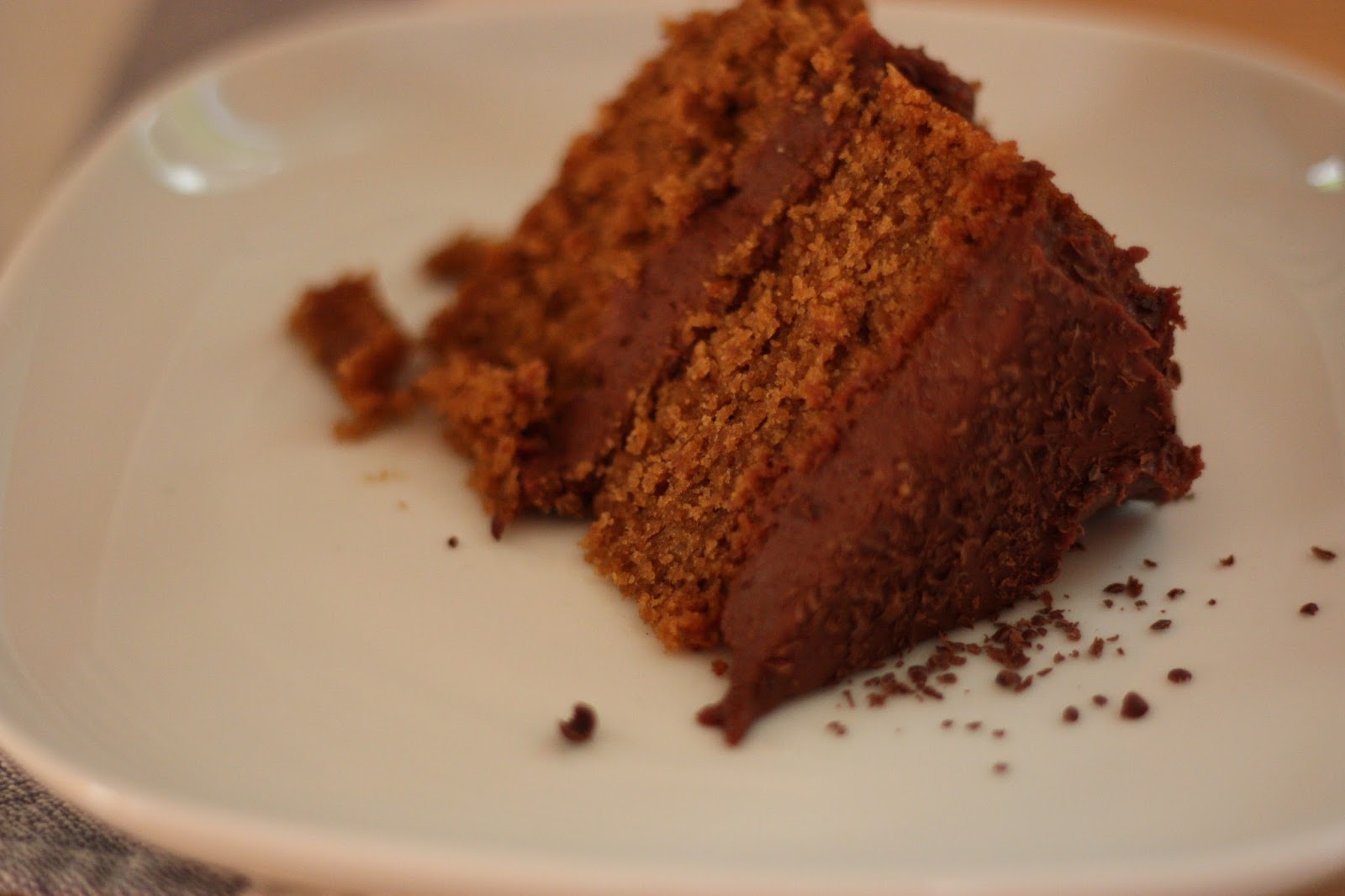 Captured Color VEGAN PEANUT BUTTER CAKE!