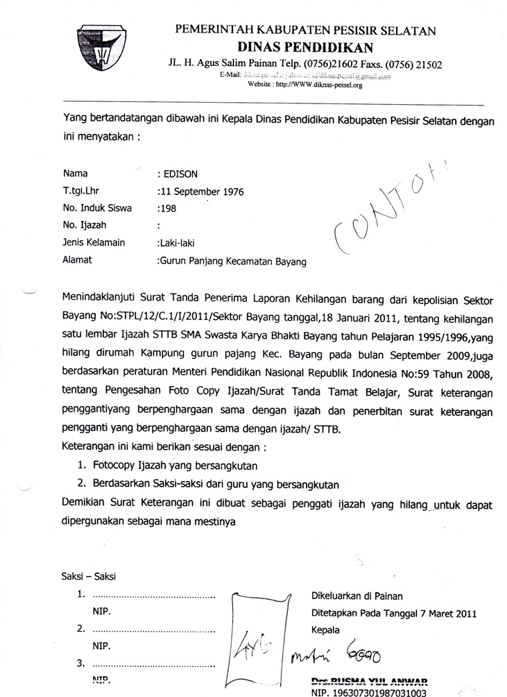 CARA MENGURUS IJAZAH YANG HILANG | SEKOLAH KEJAR PAKET C