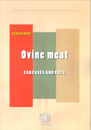 UNECE STANDARD OVINE MEAT CARCASES AND CUTS -WWW.VETBOOKSTORE.COM