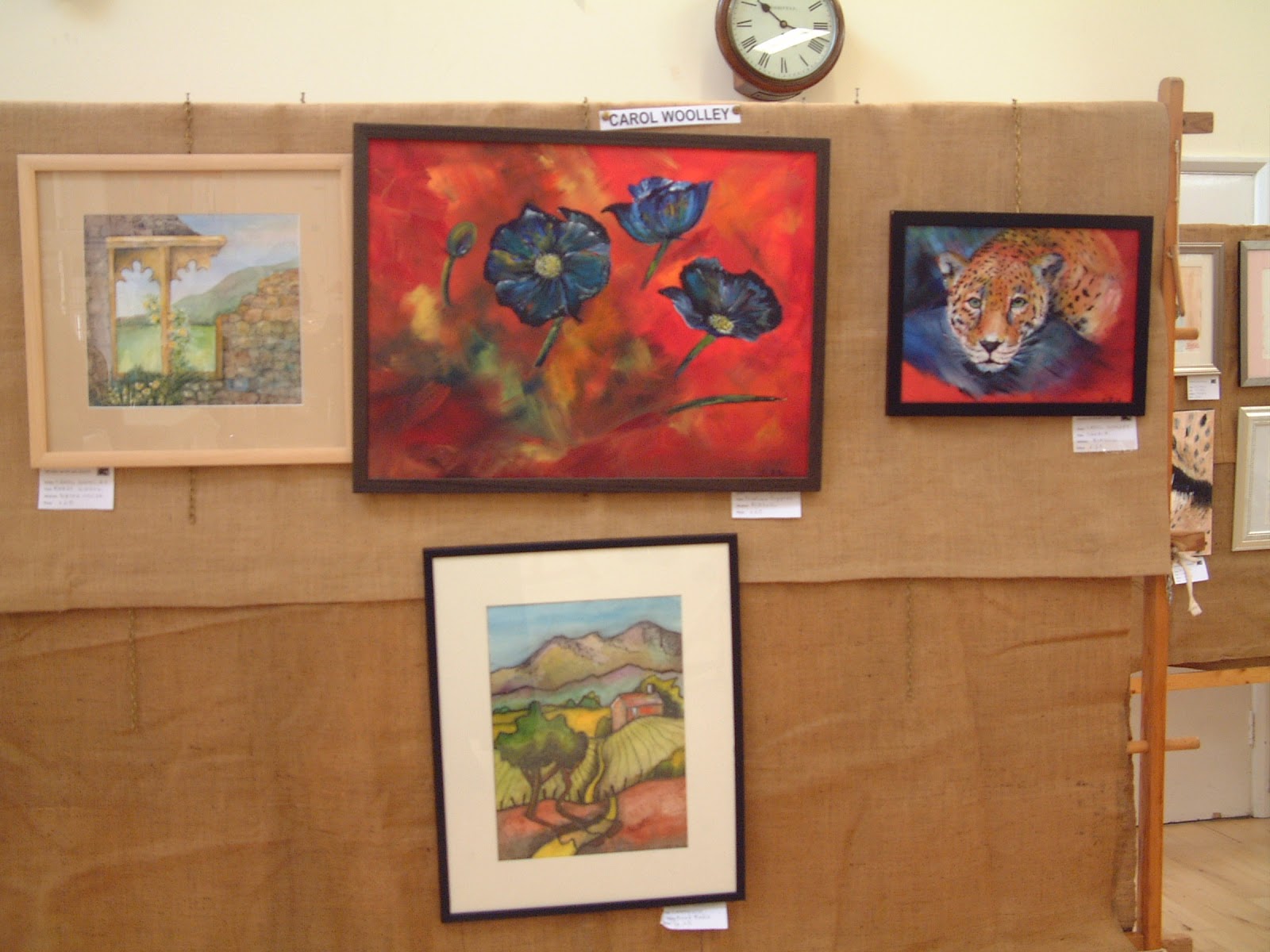 Virginia Water Art Society Diary: Paintings By Carol Woolley Winter