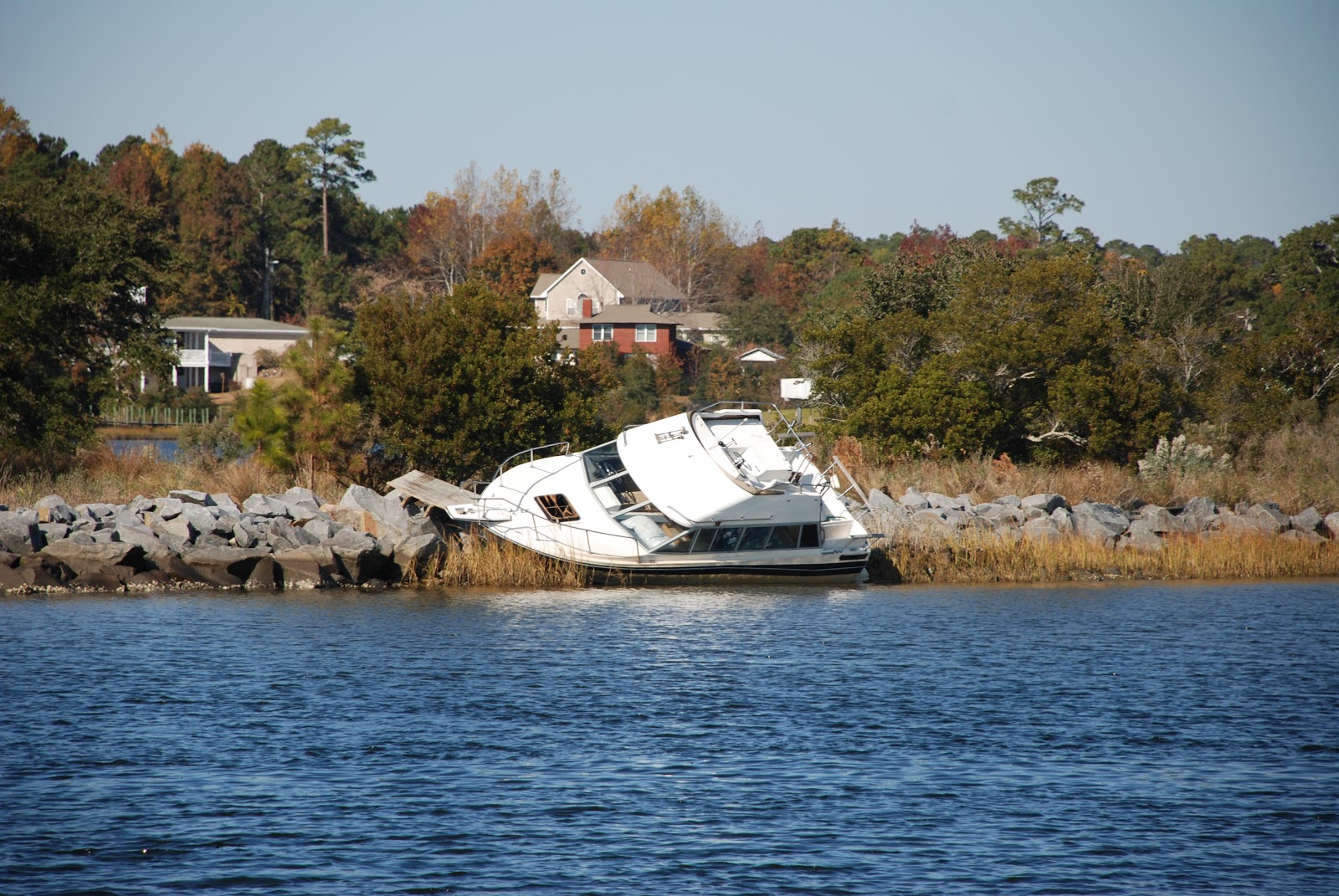 Sandrobber New Bern to Beaufort, NC to Sneads Ferry, NC (Swan Point