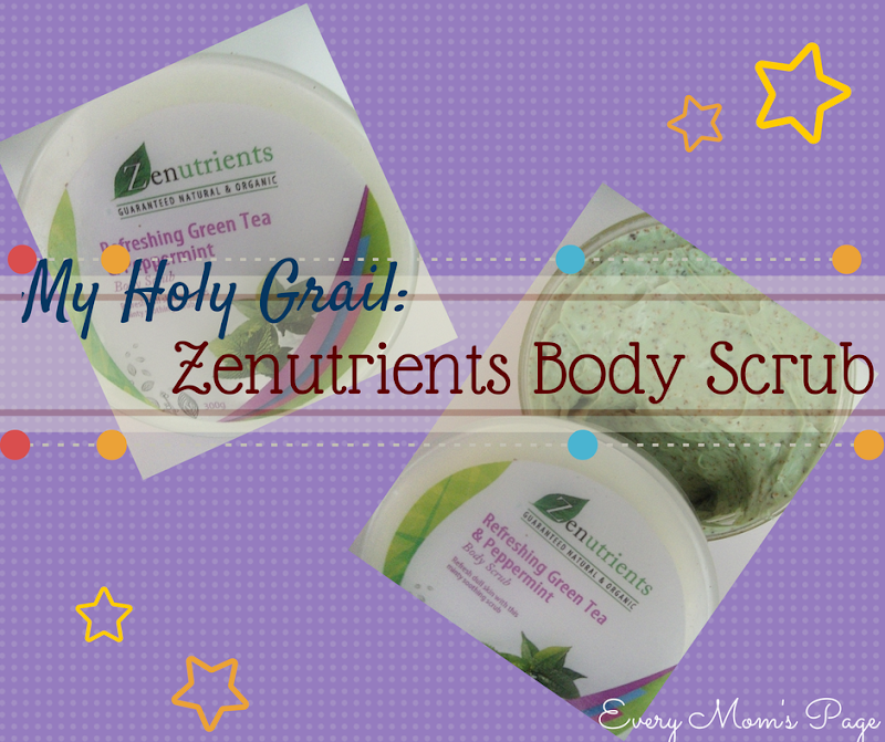 My Holy Grail: Zenutrients #BodyScrub #organic