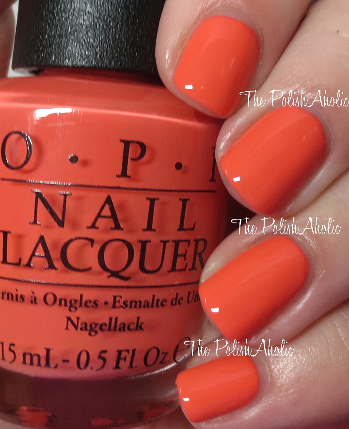 Opi Orange Nail Polish Swatches Creative Touch