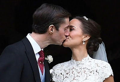 1 And two became one! Pippa Middleton and James Matthews leave the church hand in hand after tying the knot (photos)