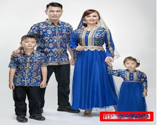 model baju batik keluarga dan anak