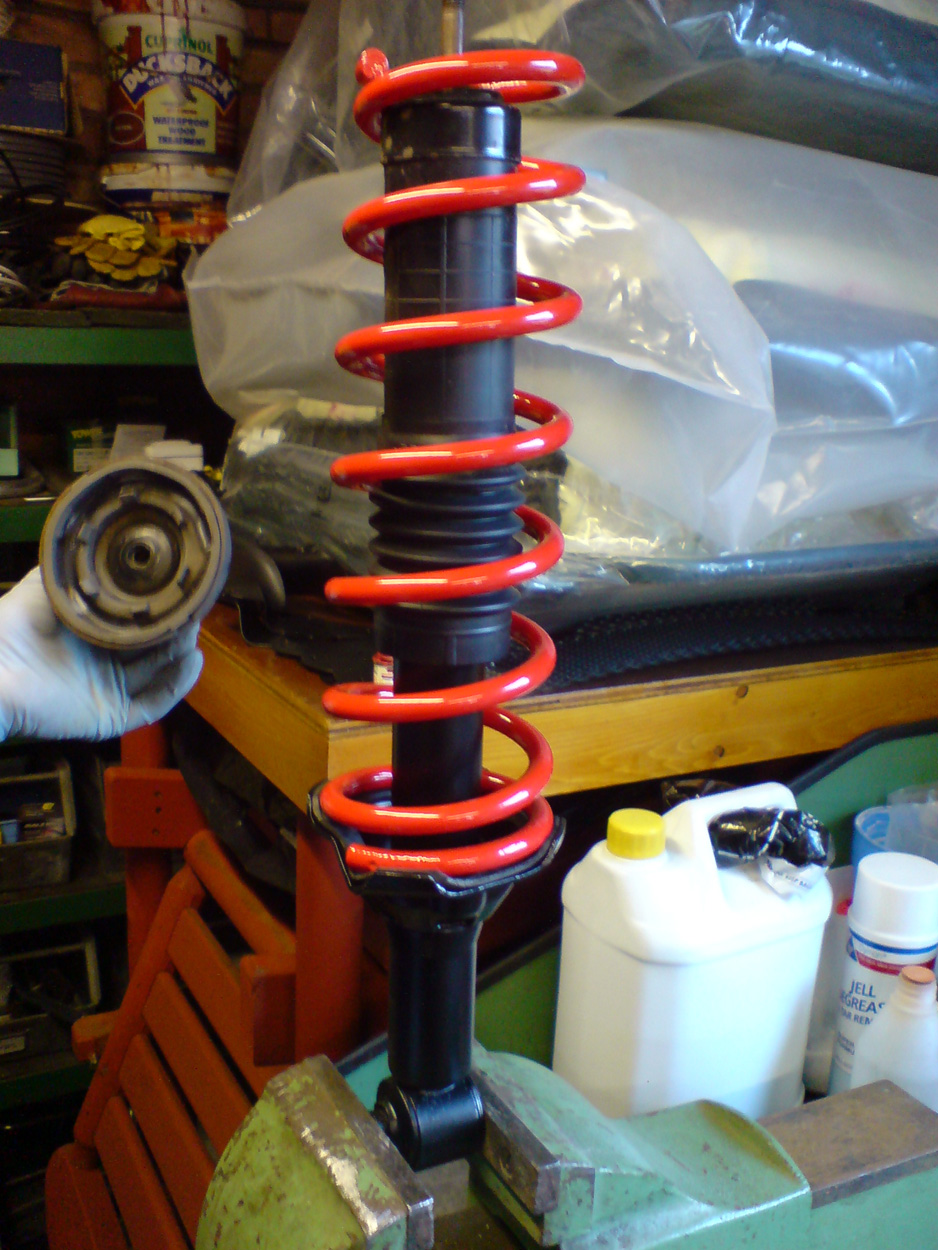 Rear MG ZR 160 Suspension Fitted MG Rover 25 Build Blog
