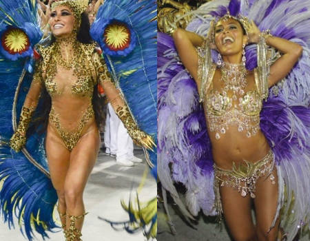 rio brazil hot carnival-girls semi nude photos