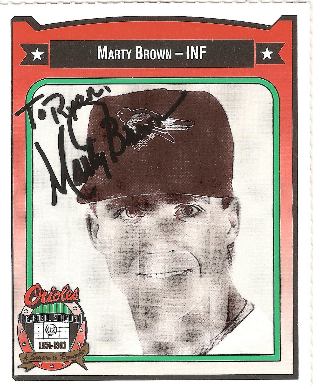 The Great Orioles Autograph Project October 2011