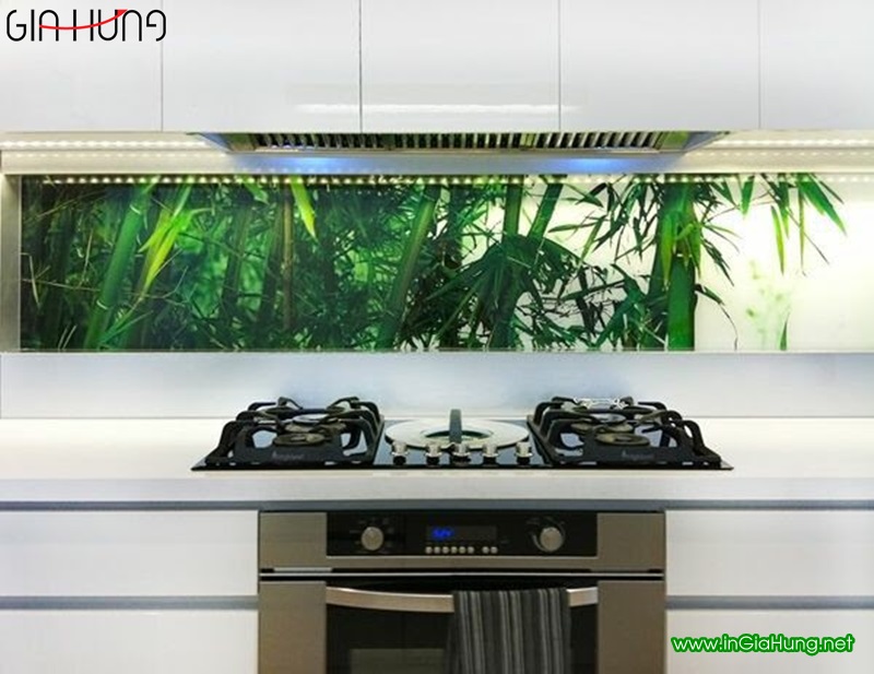 Tổng hợp những mẫu vách bếp kính cường lực in tranh 3D đẹp hết ý Tổng hợp những mẫu vách bếp kính cường lực in tranh 3D đẹp hết ý