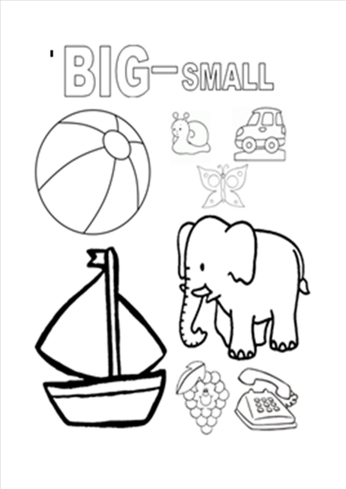 Small big com. Small раскраска. Big or small раскраска. Big small для детей. Big small раскраска для детей.
