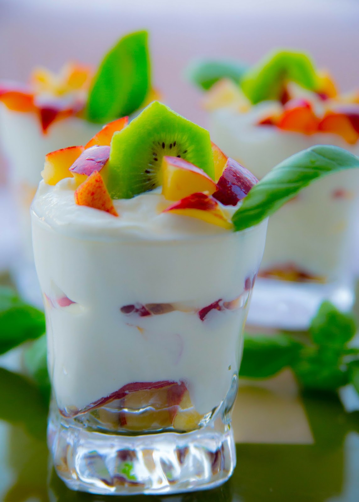 Apple,Kiwi and Plum Yogurt The Best Recipes