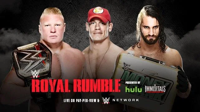 WWE - ROYAL RUMBLE 2015 - WWE Championship - Brock Lesnar vs. John Cena vs. Brock Lesnar