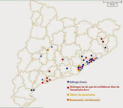 Distribució dels Rellotges de Sol realitzats