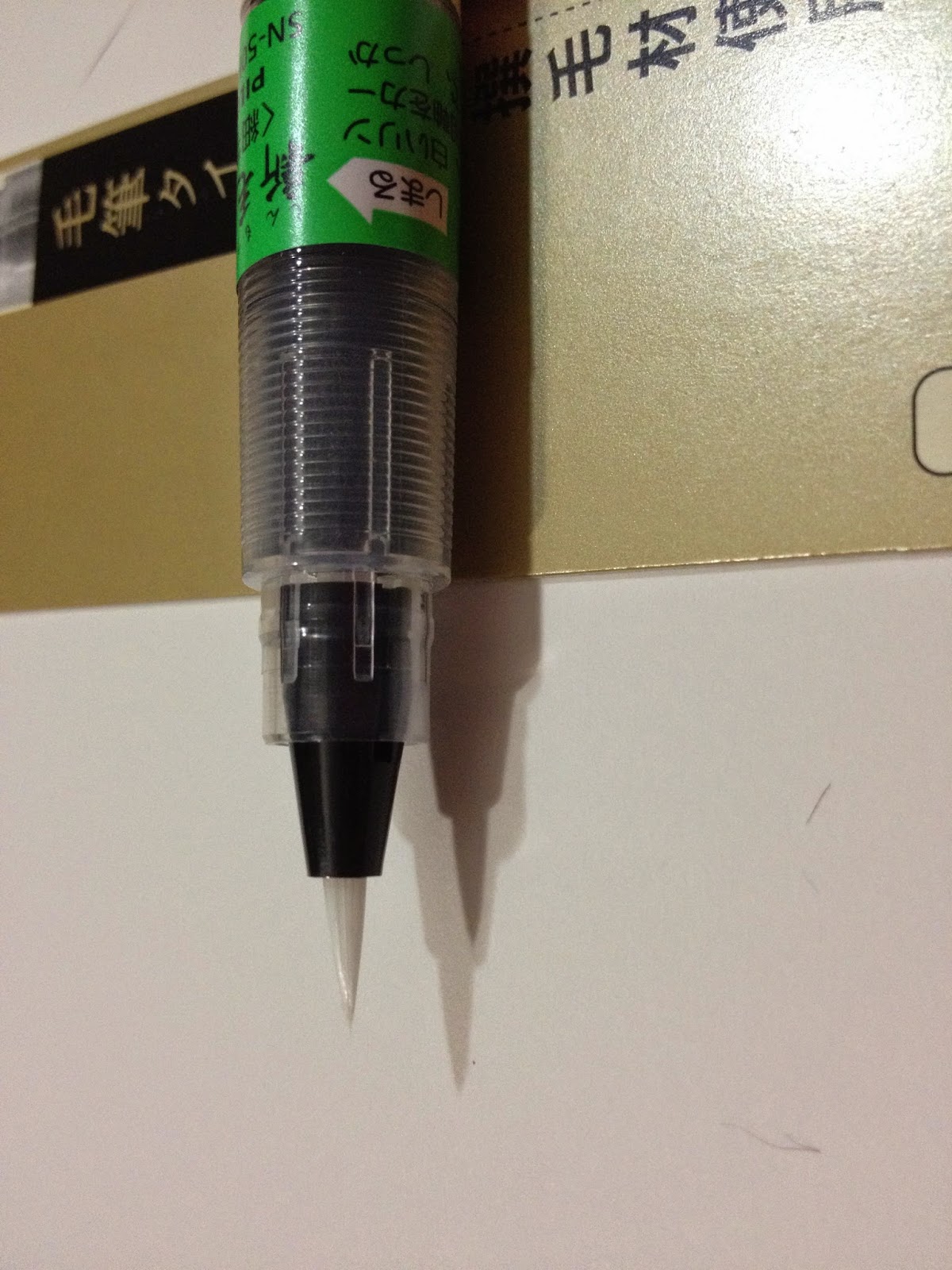 Review: Pilot Pocket Brush Pen - Hard — The Pen Addict