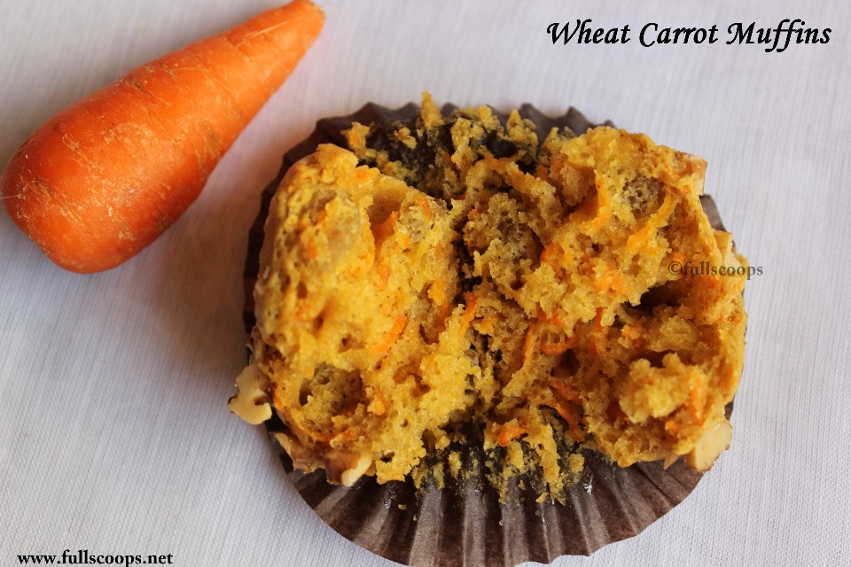 Whole Wheat Carrot Cake Muffins Whole Wheat Carrot Cake Muffins