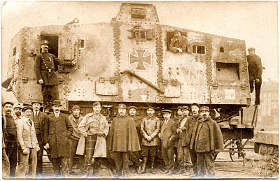 Great War Postcards: Sturmpanzerwagen A7V
