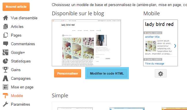Donner une apparence circulaire à la date des articles . Lady Bird Red || http://ladybirdr.blogspot.fr/ Donner une apparence circulaire à la date des articles