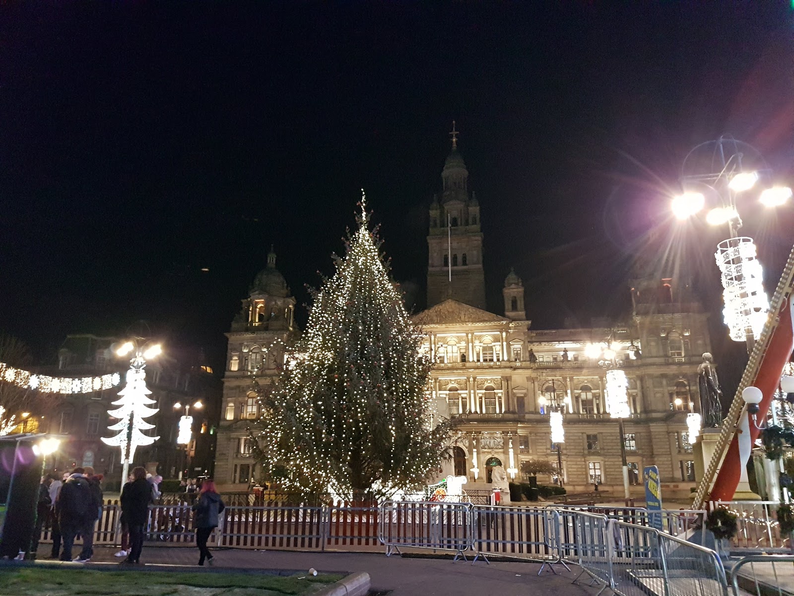 Peachgirl's food diary Glasgow's Square Christmas Market Glasgow