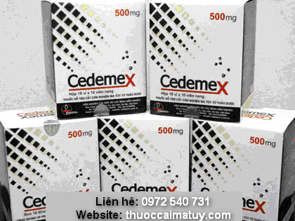 Thuốc hỗ trợ cai nghiên ma túy Cedemex