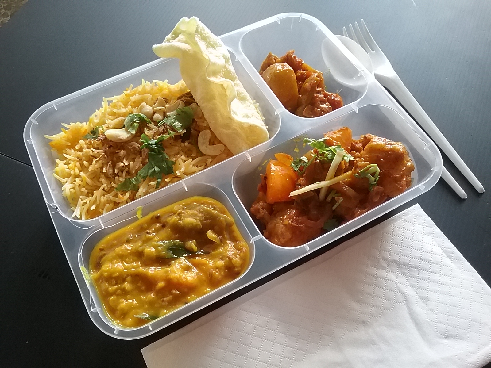 DO NOT TOUCH 10 Briyani Bento ( halal )
