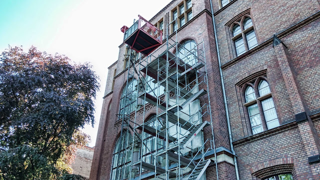 Baustelle, Umbau St. Hedwig-Krankenhaus, Große Hamburger Straße 5, 10115 Berlin, 28.04.2014