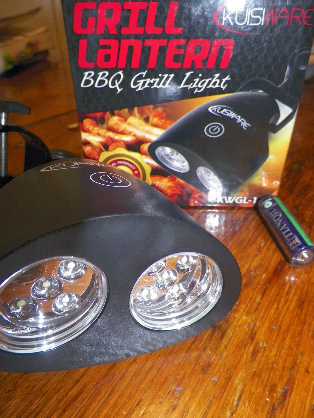 mygreatfinds Barbecue Grill Light by Kuisiware Review + Giveaway 8/25 US