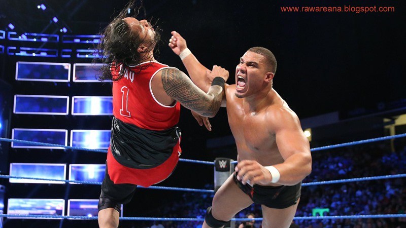 Raw Areana: WWE Smackdown Live : No. 1 Contendership Match The Usos vs