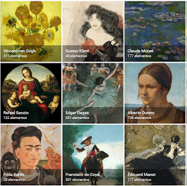 Google ARTS. Explora colecciones de todo el mundo.