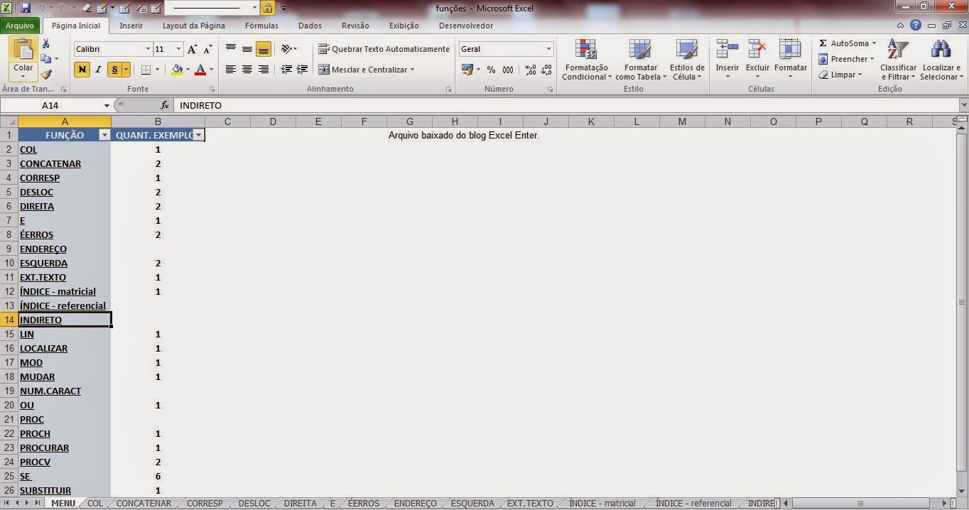  fun es do excel