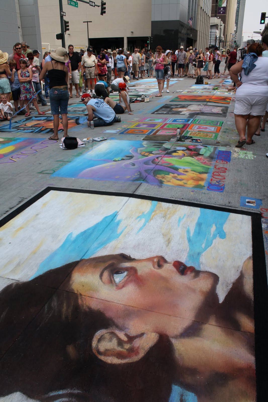 Denver Sidewalk Chalk Arts Festival