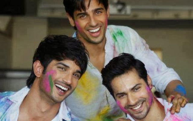 Bollywood & Tellywood Celebs Celebrating Holi IMAGES, GIF, ANIMATED GIF, WALLPAPER, STICKER FOR WHATSAPP & FACEBOOK