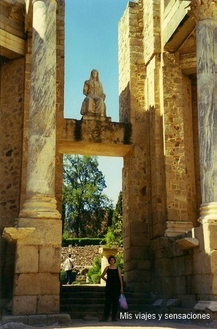 El teatro romano de Mérida