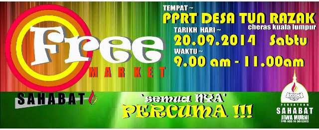 FreeMarket Bakal Berlangsung Sepanjang September 2014