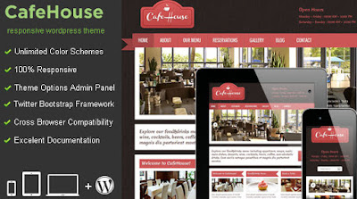 Free Download CafeHouse v4.0 Restaurant Retail WordPress Theme
