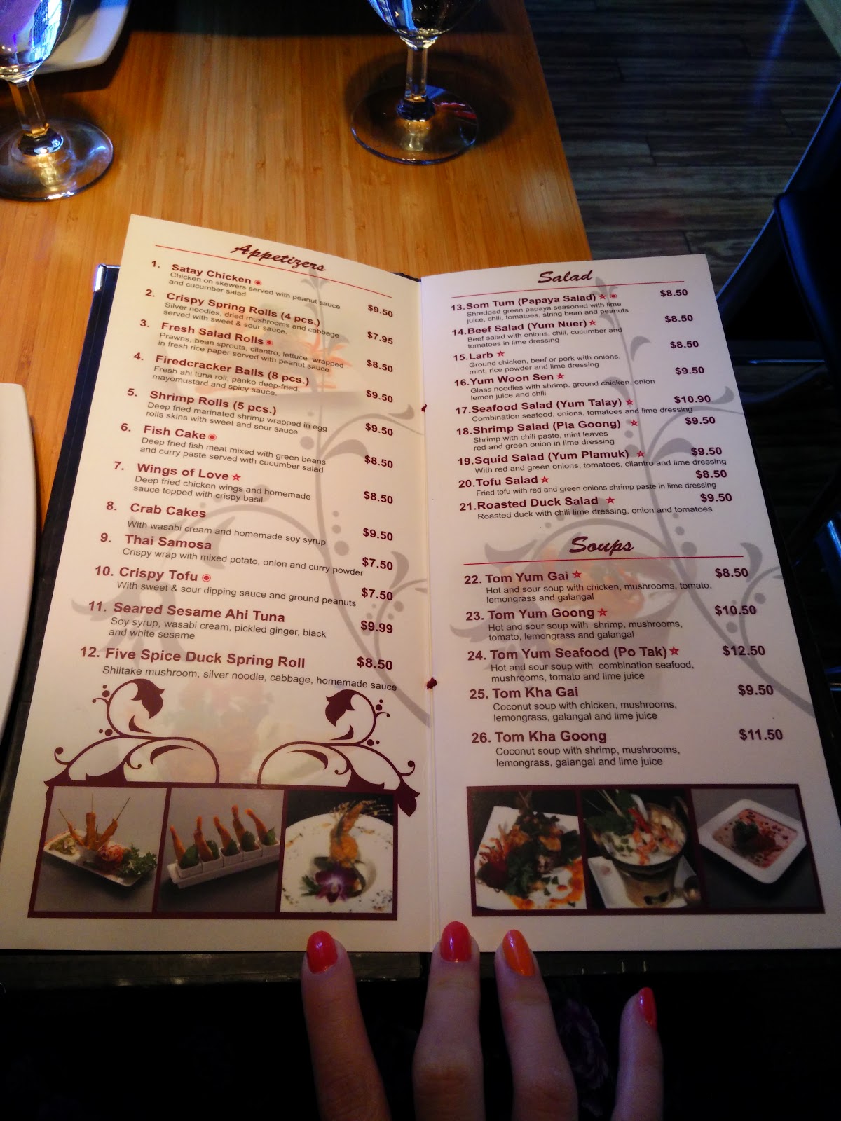Sweet Basil Thai (Foster City, CA) Bay Area Menu Files
