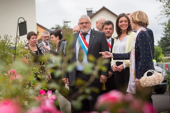 Princess Alexandra of Luxembourg, Letzebuerger Blannevereenegung Foundation, Style of Princess Alexandra, Summer dress, new 2016 collection, Royal Style