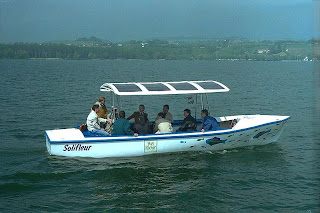 Solar powered boats