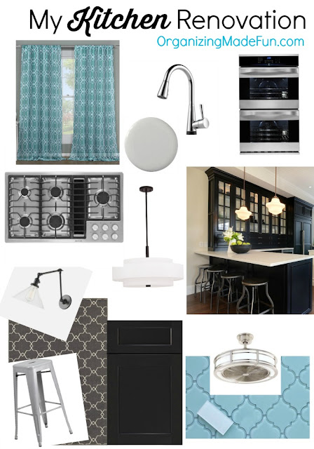 My Kitchen Renovation Mood Board :: OrganizingMadeFun.com My Kitchen Renovation Mood Board :: OrganizingMadeFun.com