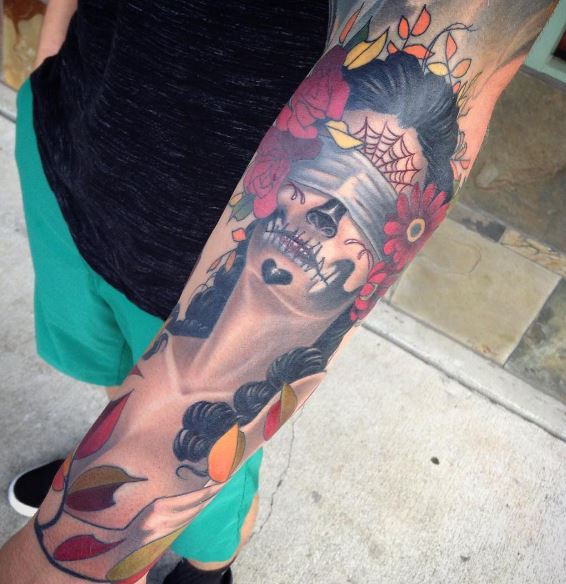 Day Of The Dead Tattoos