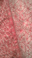 vesper galaxia wrap portage jacquard écharpe rose babywearing woven