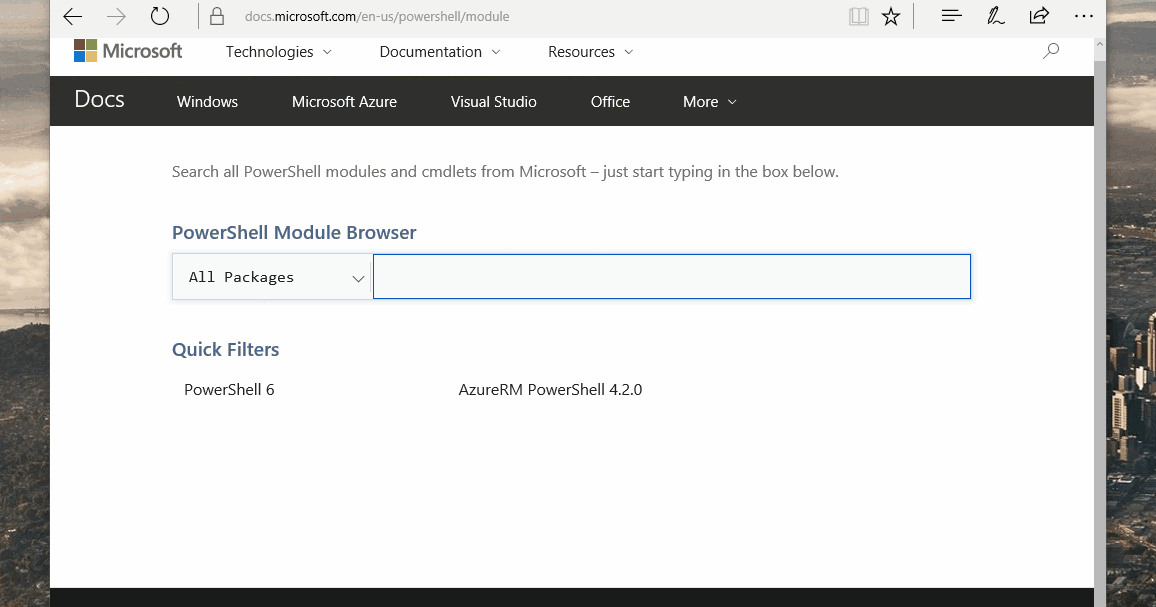 Exchange Anywhere PowerShell Module Browser Now Available