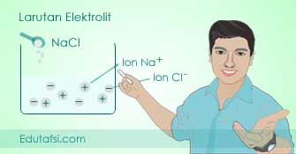 Perbedaan larutan elektrolit dan nonelektrolit