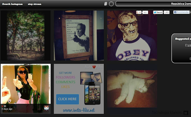 Ver imagenes de Instagram es nuestra computadora con seach instagram