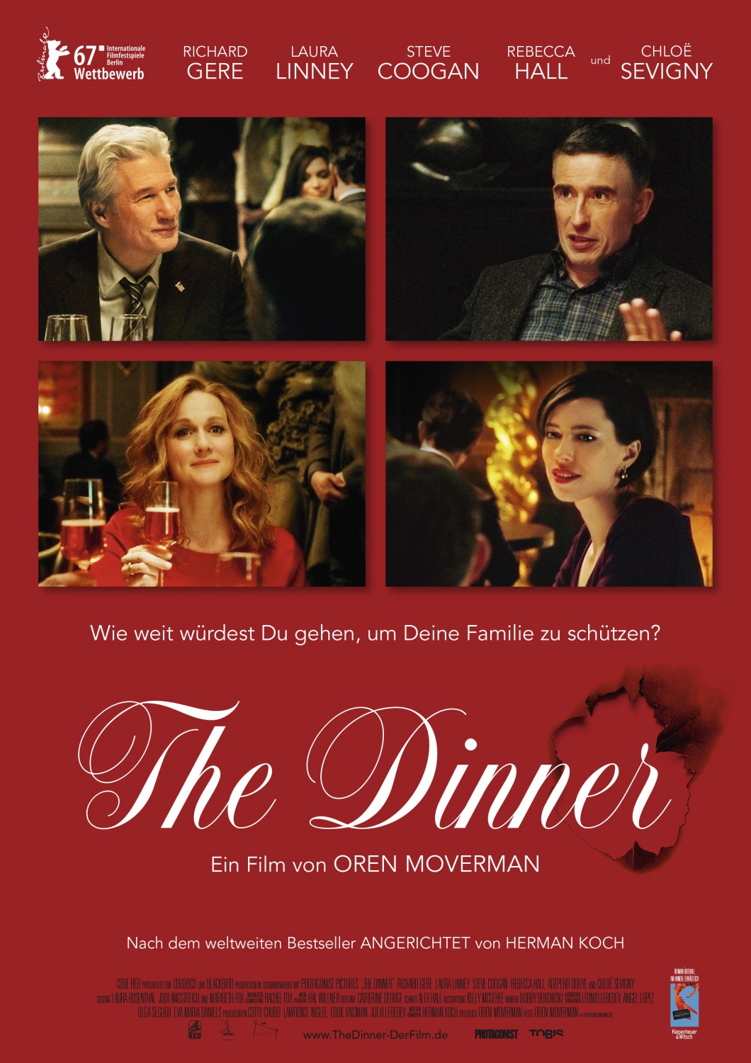THE DINNER (2017) Trailer, Clip, Images and Poster | The Entertainment