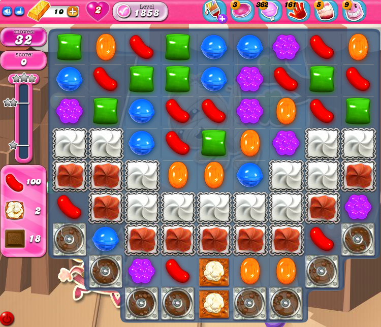 Candy Crush Saga 1858 Candy Crush Saga 1858