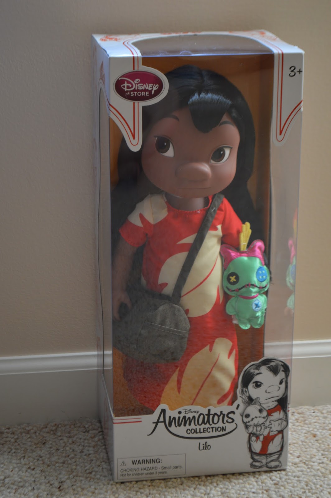 Disney Store Animator's Collection Lilo & Stitch Mini Doll Playset