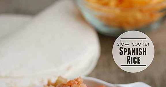 Slow Cooker from Scratch®: Slow Cooker Spanish Rice from Taste and Tell