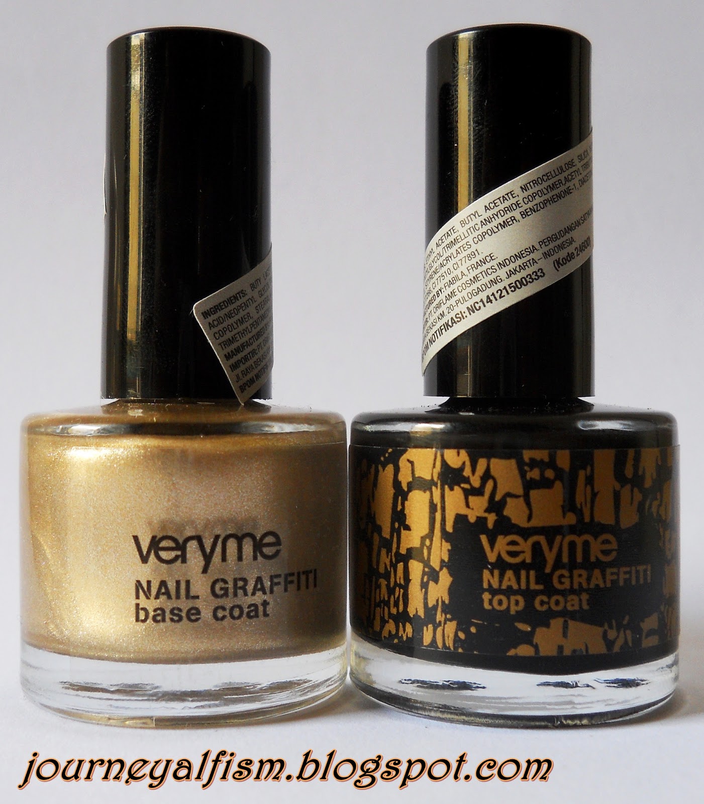 Journeyalfism [REVIEW] ORIFLAME VERY ME NAIL GRAFFITI BASE COAT DAN